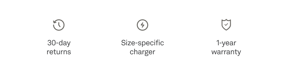 Oura Ring 4 purchase benefits: 30-day returns, size-specific charger, 1-year warranty