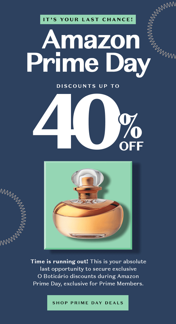 The Wait is over: Amazon Prime Day up to 40% OFF