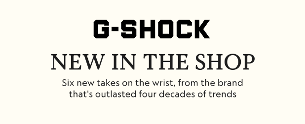 new gshocks