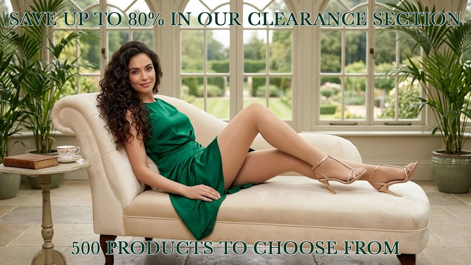 Clearance sale section