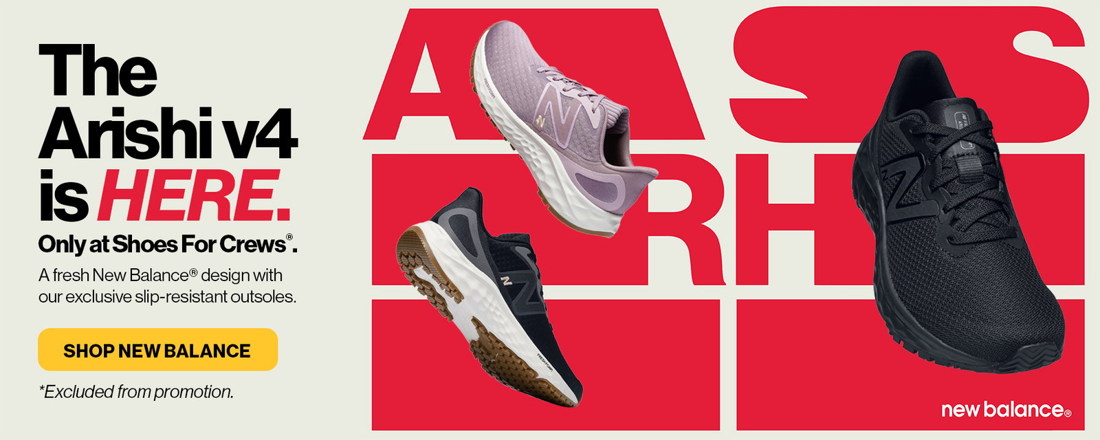 Shop Our New Arrival: New Balance Arishi v4