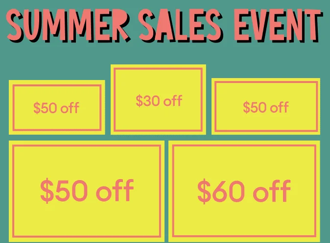 Did you say sale? We’re so there.