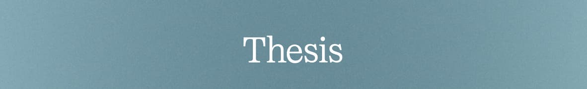 Thesis