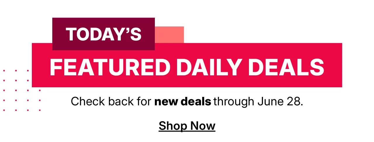 shop today's featured daily deals