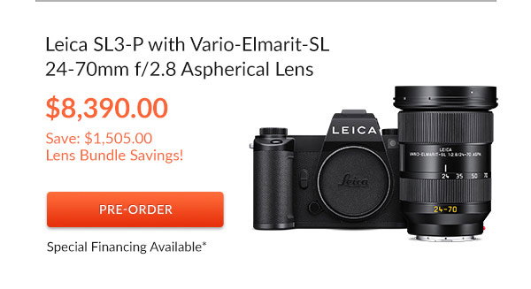 Leica SL3-P with Vario-Elmarit-SL 24-70mm f/2.8 Aspherical Lens