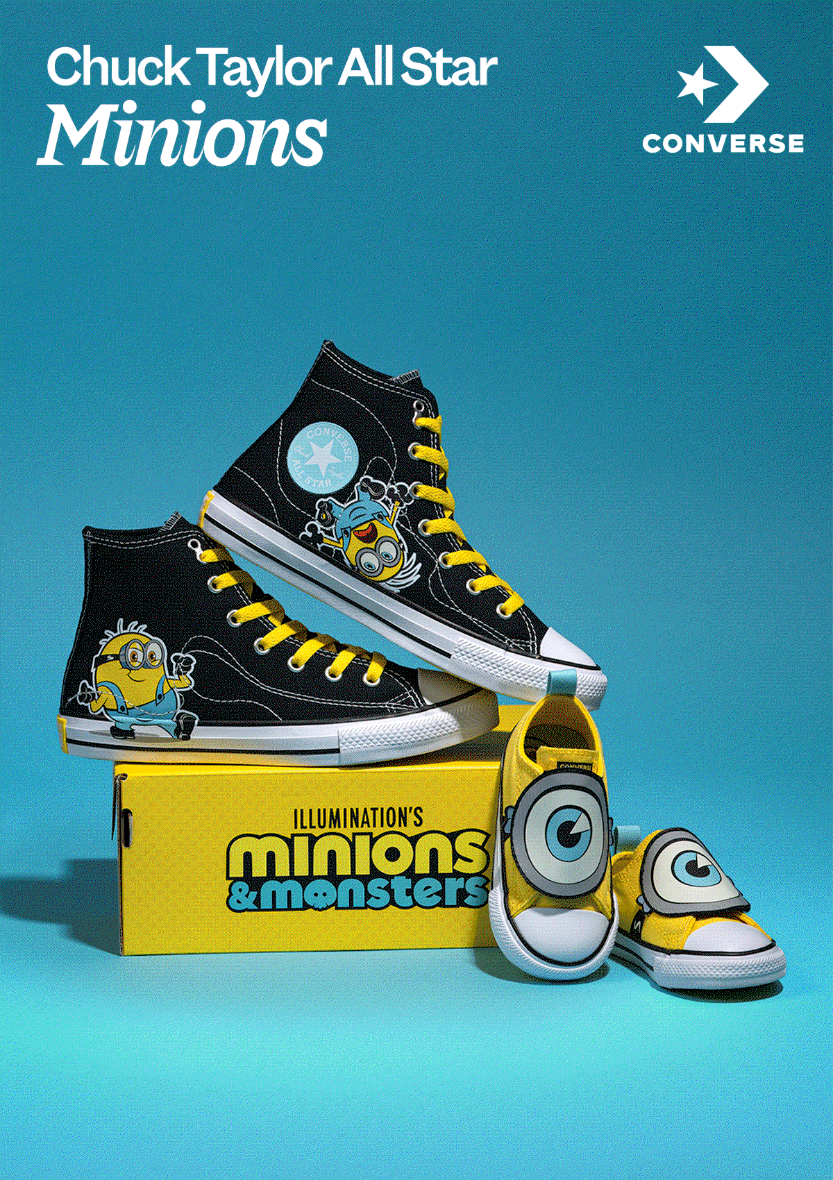 Check Taylor All Star Minions! Shop now and explore this new collection.