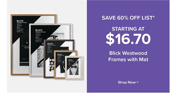Blick Westwood Frames with Mat