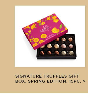 Signature Chocolate Truffles Gift Box, Spring Edition, 15pc.