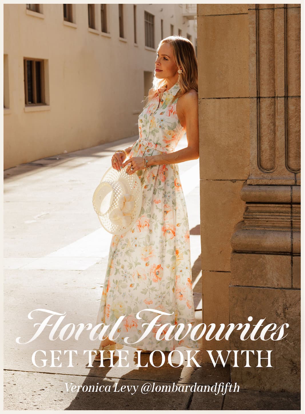 Sienna Rose Cotton Halter Ankle Gown