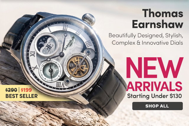 ES-8300 Thomas Earnshaw | Beautifully Designed, Complex & Innovative + New Investigator 40 Collection
