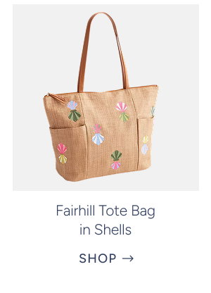 Fairhill Tote Bag in Shells