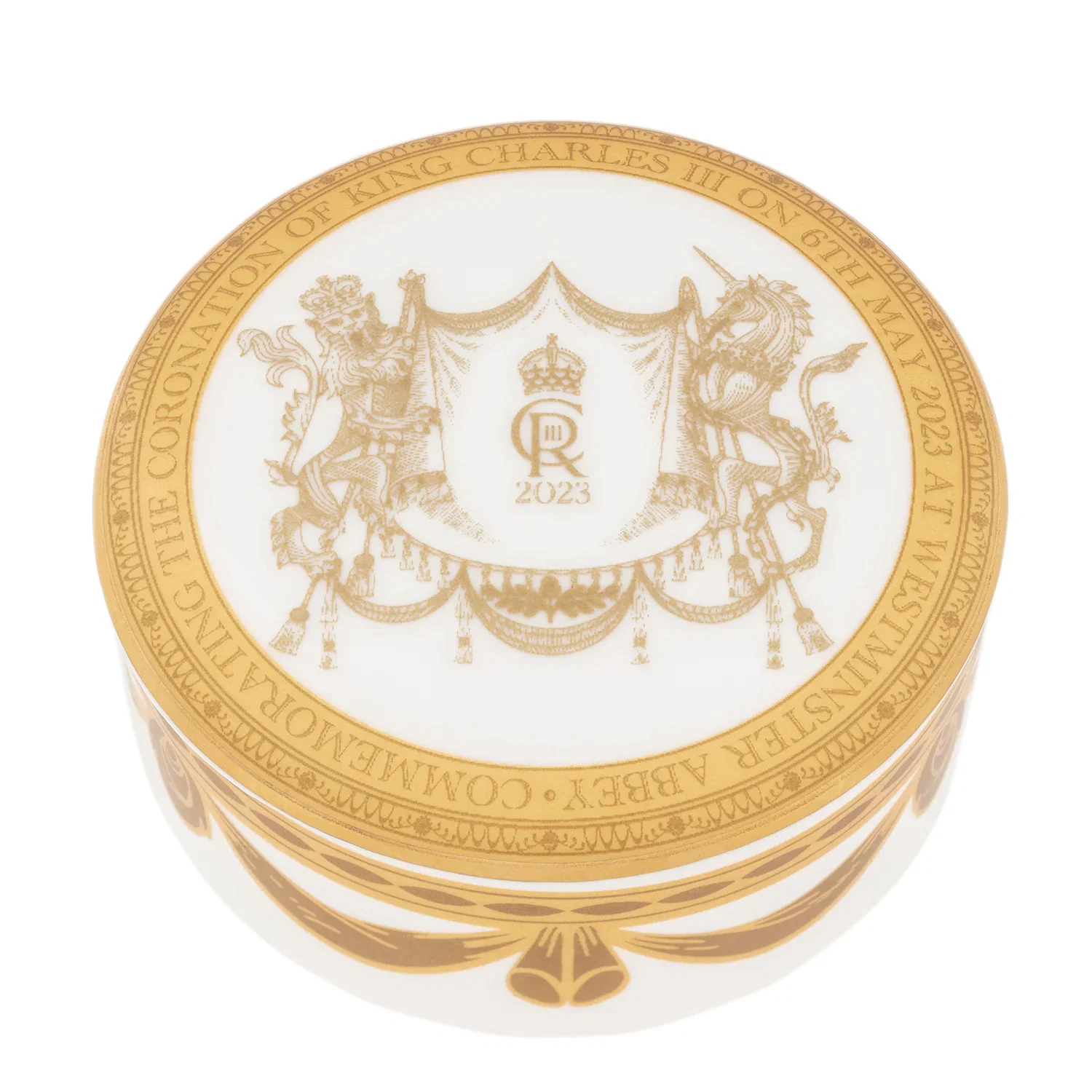 Image of Coronation Gold Trinket Box
