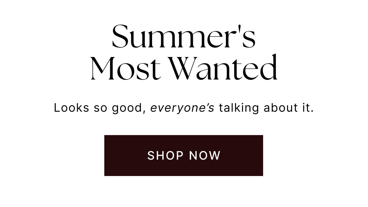 Summer's Most Wanted