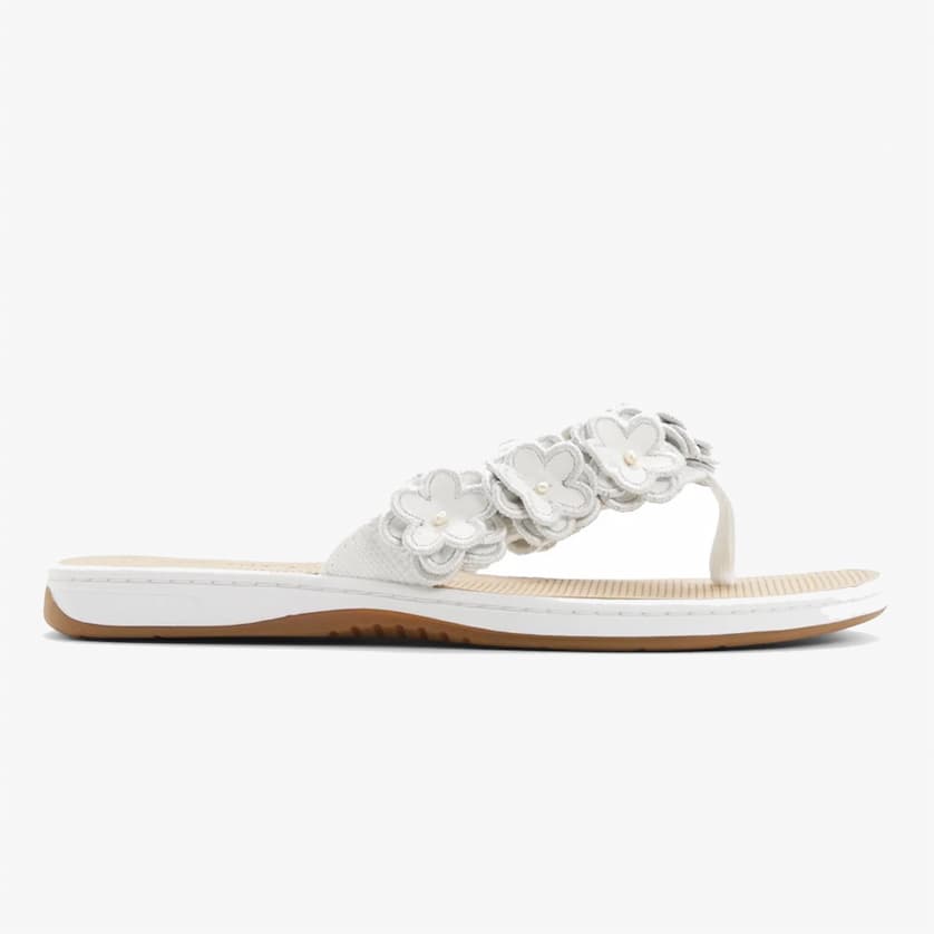 Seafish Floral Thong Sandal