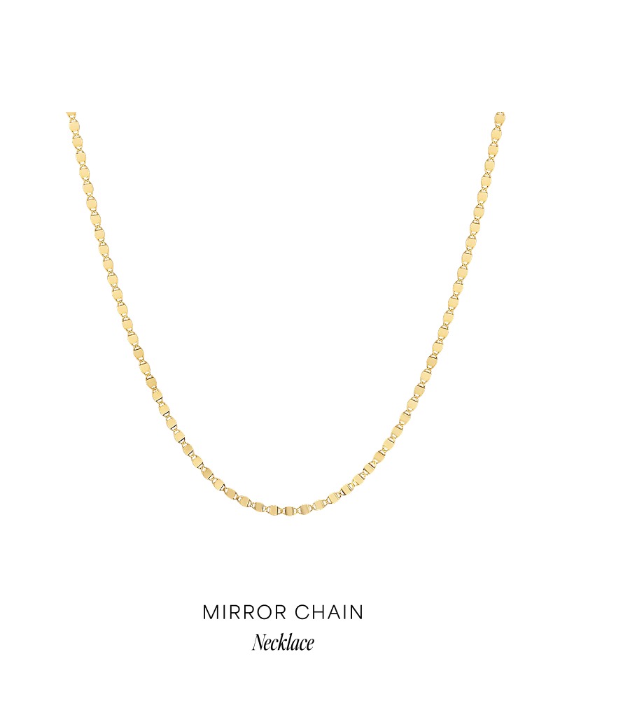 Mirror Chain Necklace