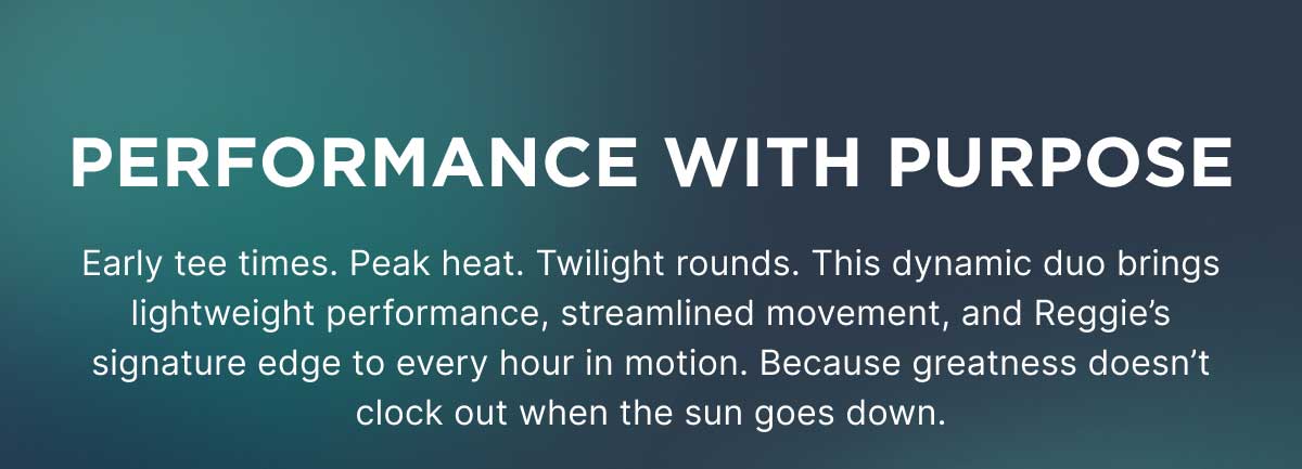 Performance With Purpose