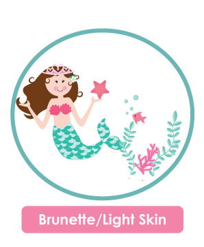 Brunette Mermaid Collection