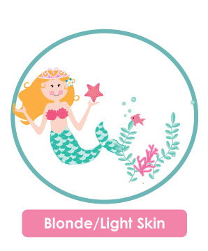 Blonde mermaid collection