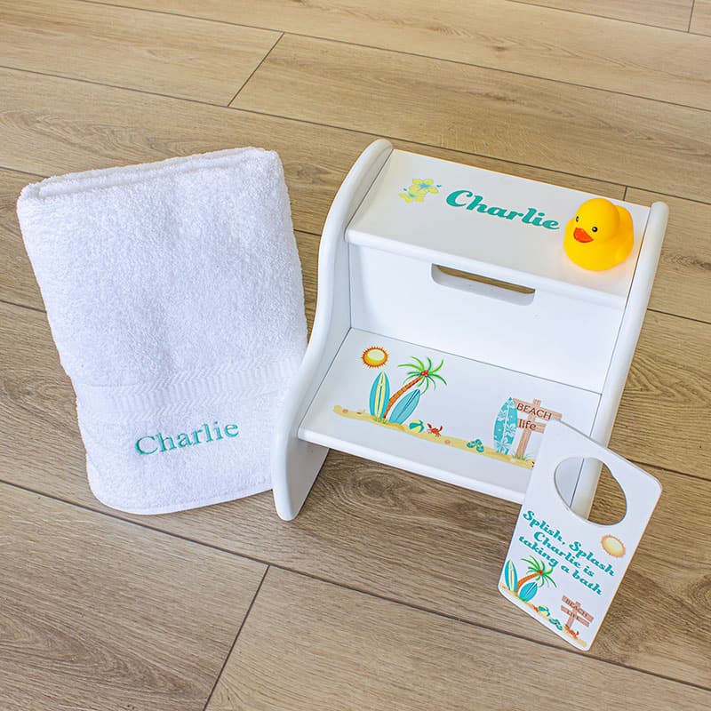 Personalized Tub Time Gift Set