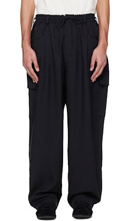 Black Sport Uniform UT Straight Leg Cargo Pants - Y-3