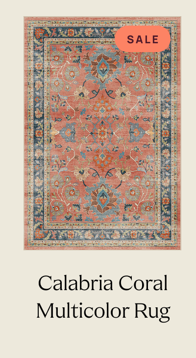 Calabria Coral Multicolor Rug 
