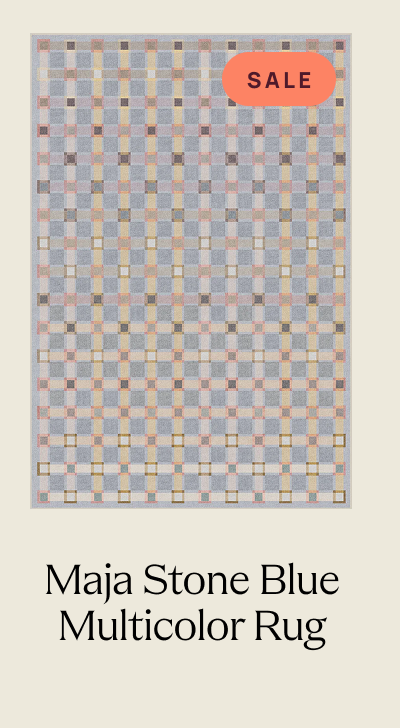 Maja Stone Blue Multicolor Rug 