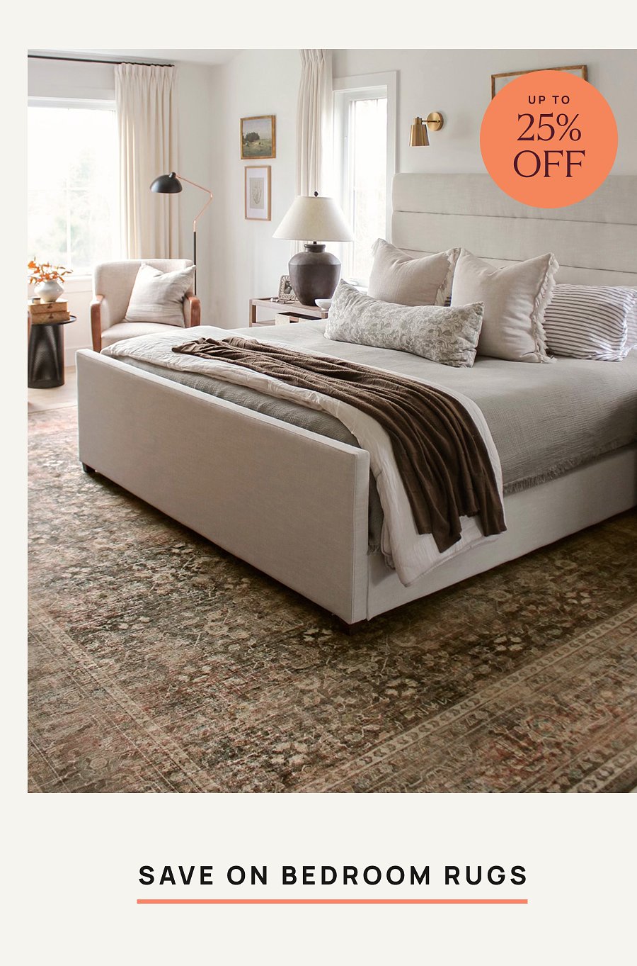 Save on Bedroom Rugs 