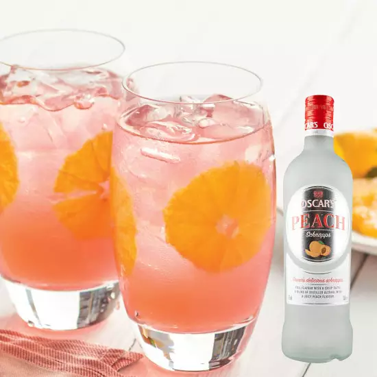 Peachini Cocktail recipe image