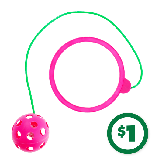 $1 Ankle Skippers With Light-Up Balls
