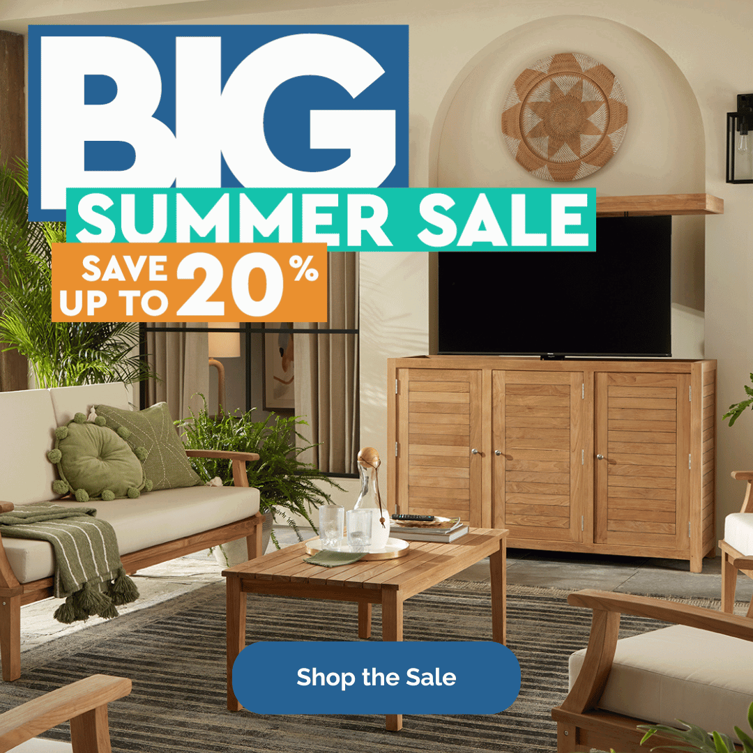 The Big Summer Sale - Save up to 20%