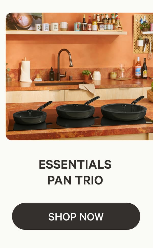 Essentials Pan Trio | Shop Now