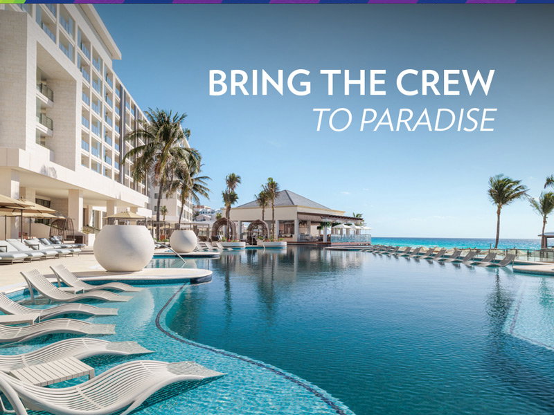 Bring the Crew to Paradise