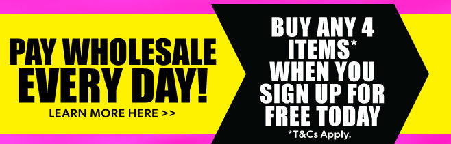 Pay Wholesale Every Day!