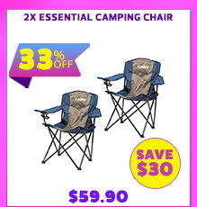 2x Essential Camping Chair
