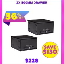 2x 500mm Drawer