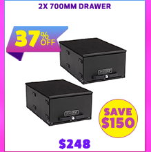2x 700mm Drawer