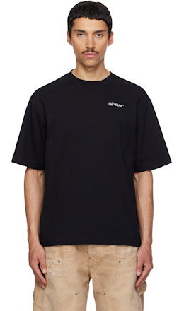 Black Half Arrow Skate T-shirt - Off-White