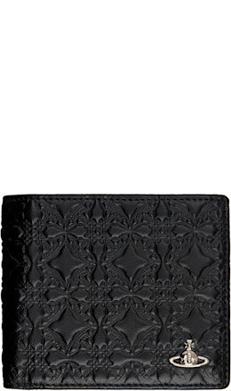 Black Coin Pocket Man Wallet - Vivienne Westwood