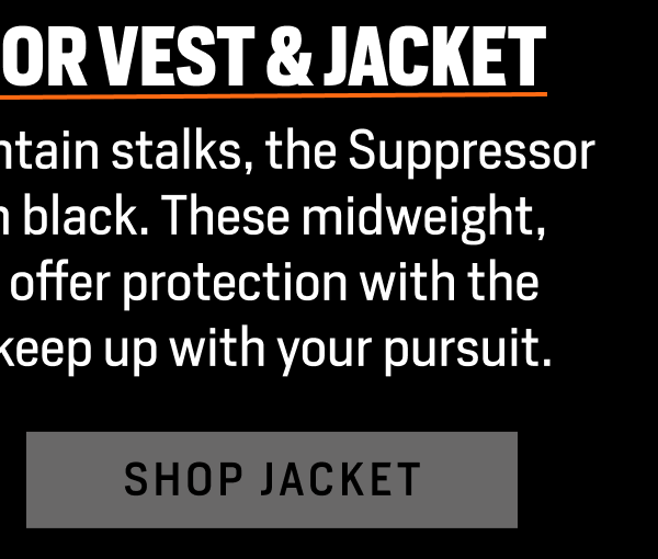 These midweight, weatherproof soft shells offer protection with the stretch and versatility to keep up with your pursuit.