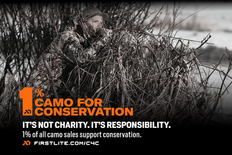1% of all camo sales support conservation