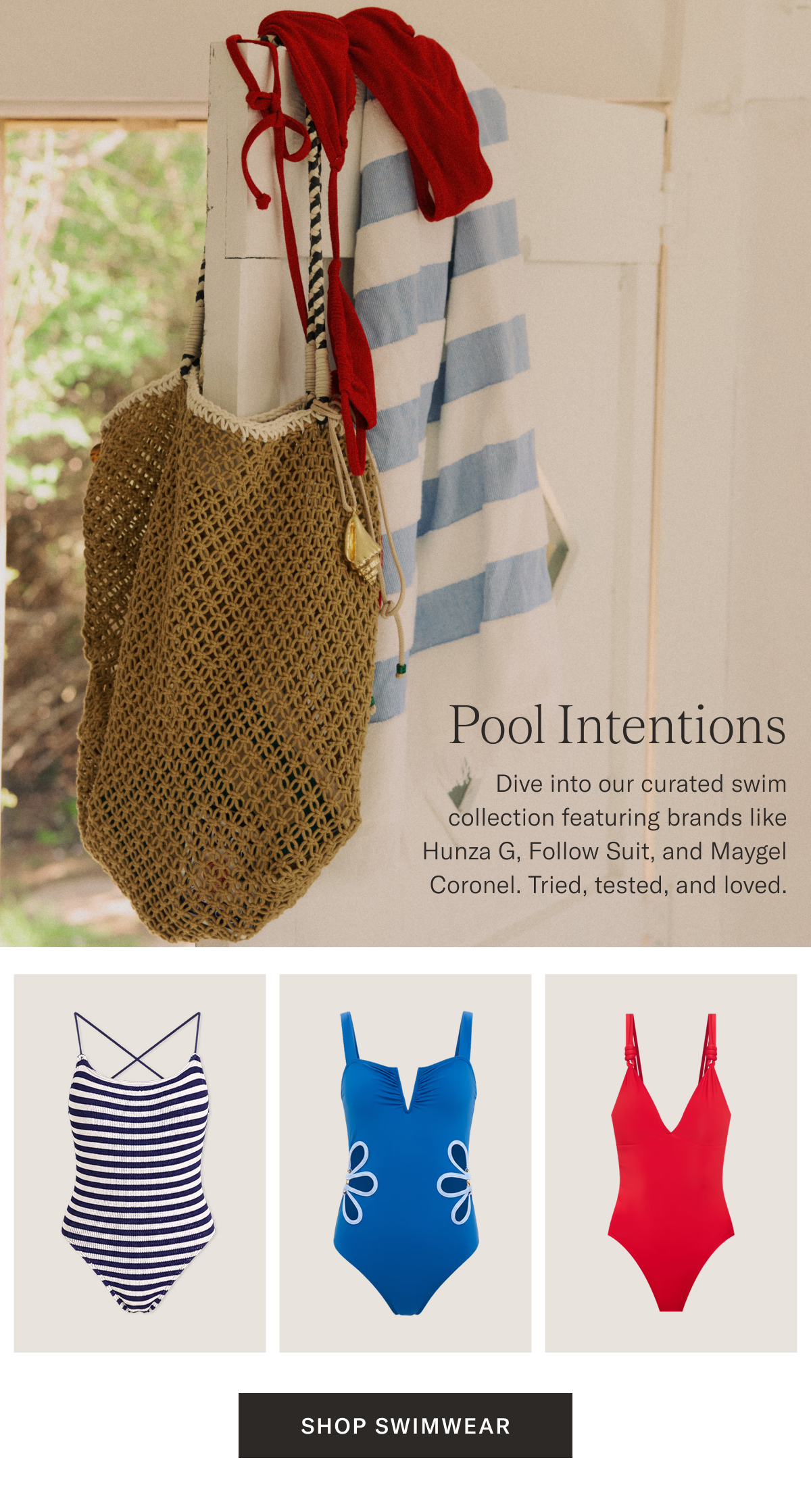 Pool Intentions