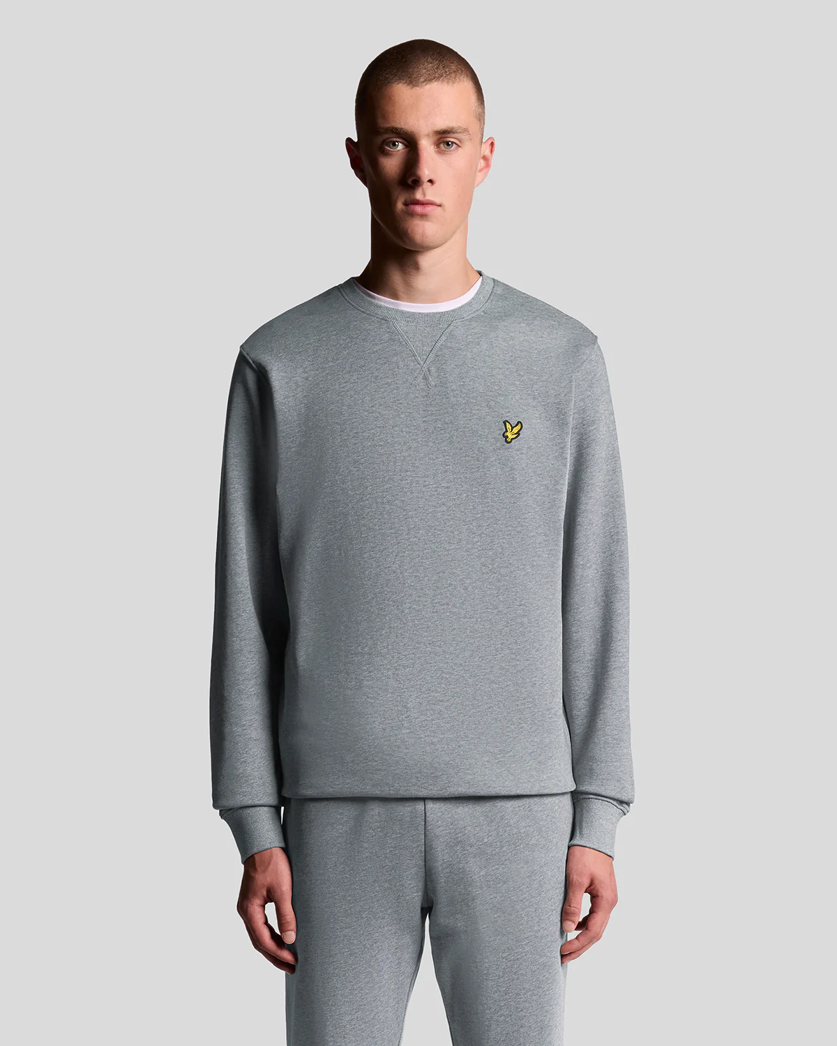 Image of Cotton Crew Neck Sweatshirt
