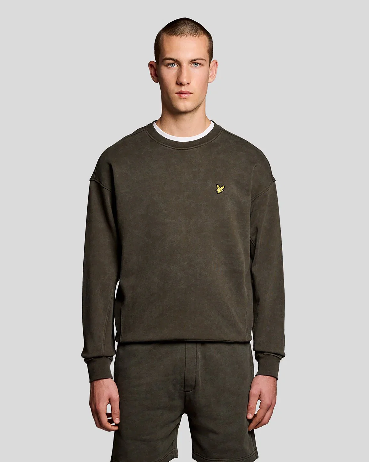 Image of Heavy Wash Cotton Sweatshirt