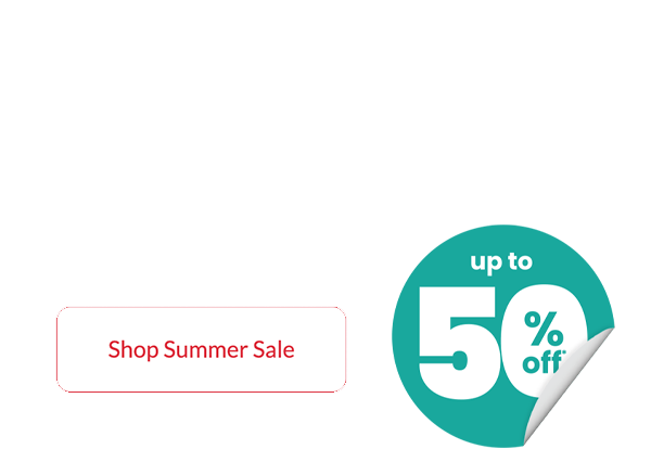 Summer Sale with up to 50% off