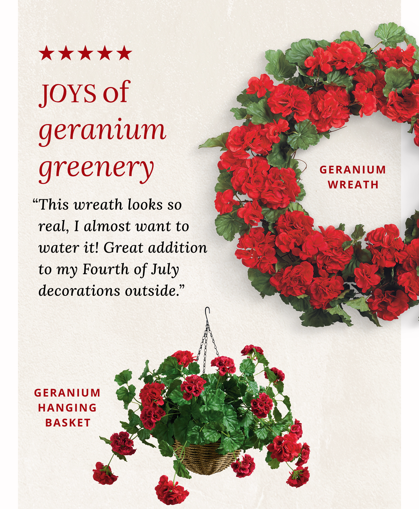 Shop Geranium Greenery