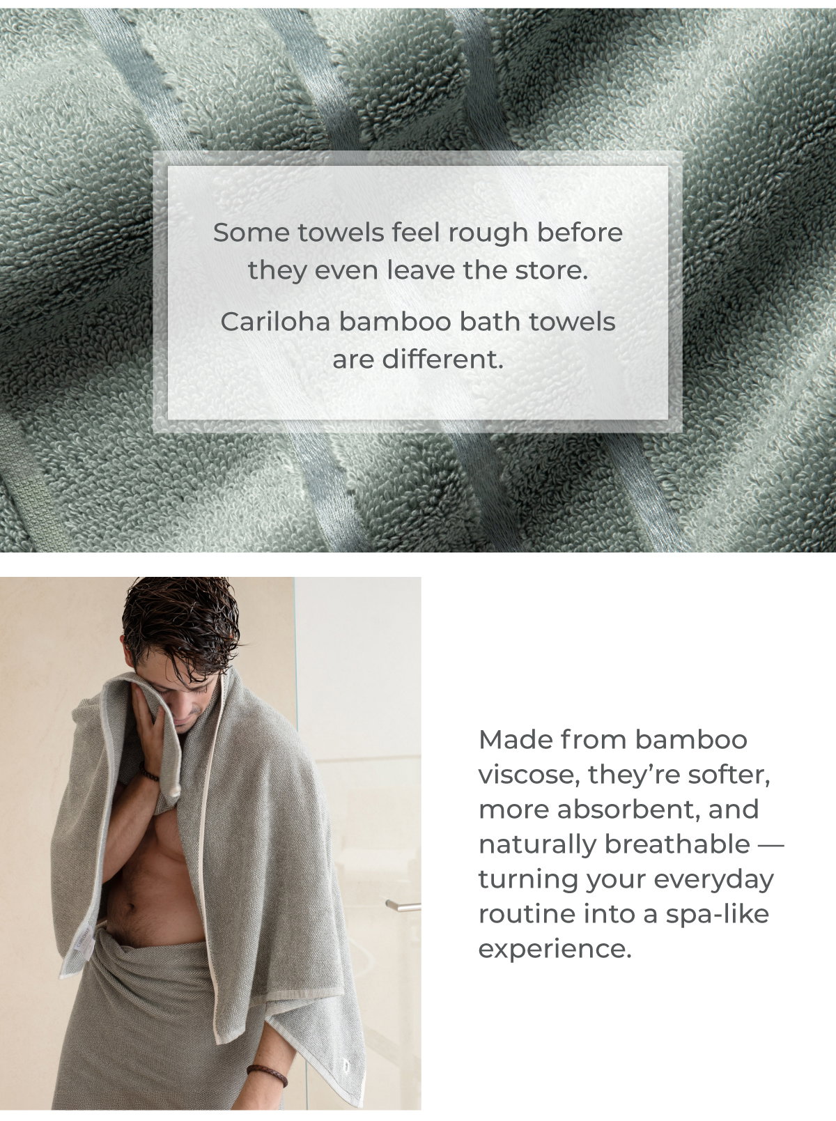 Some towels feel rough before they even leave the store. Bundle up and save on the bath essentials you'll love every day.