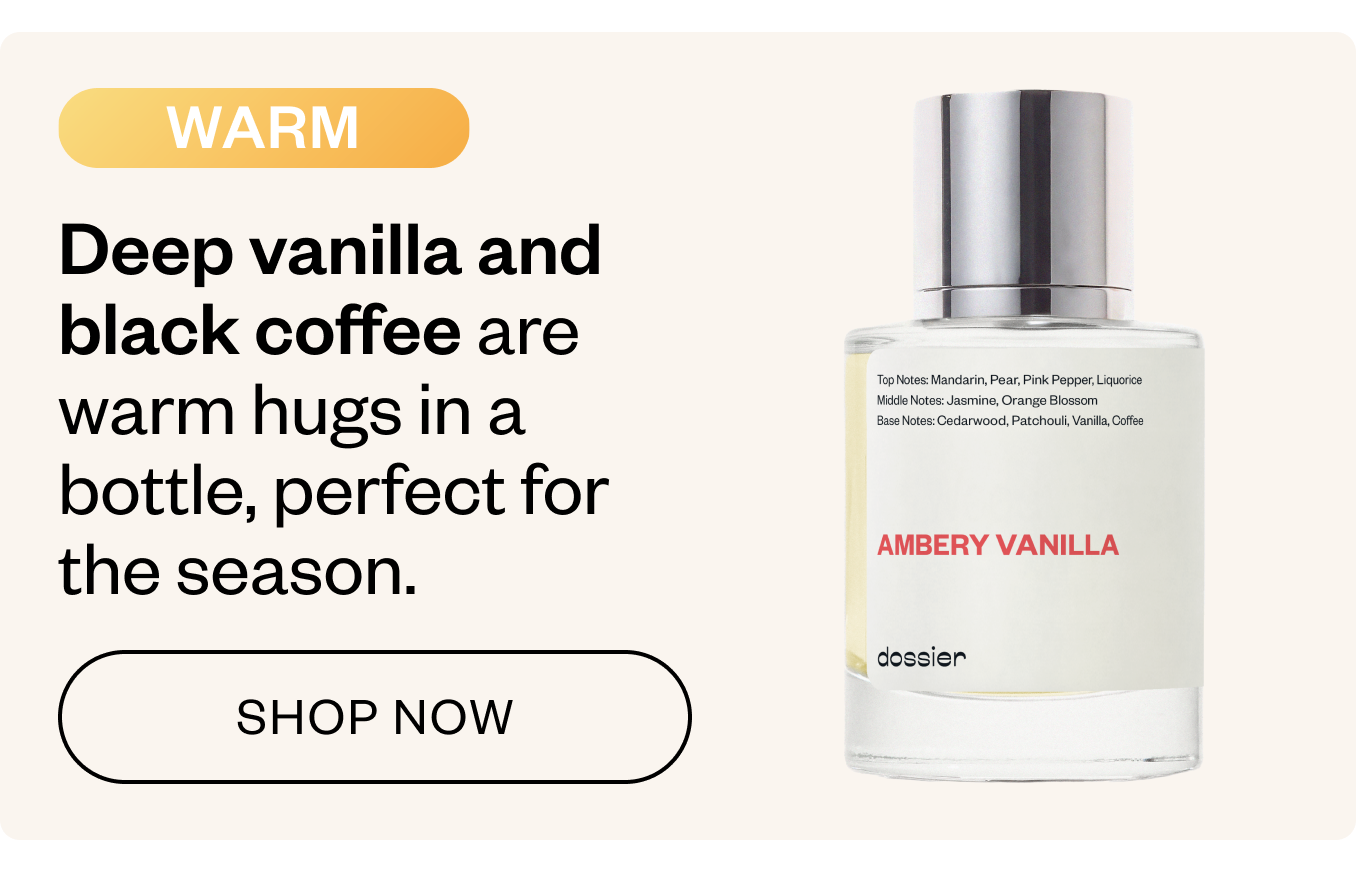Deep Vanilla & black coffee