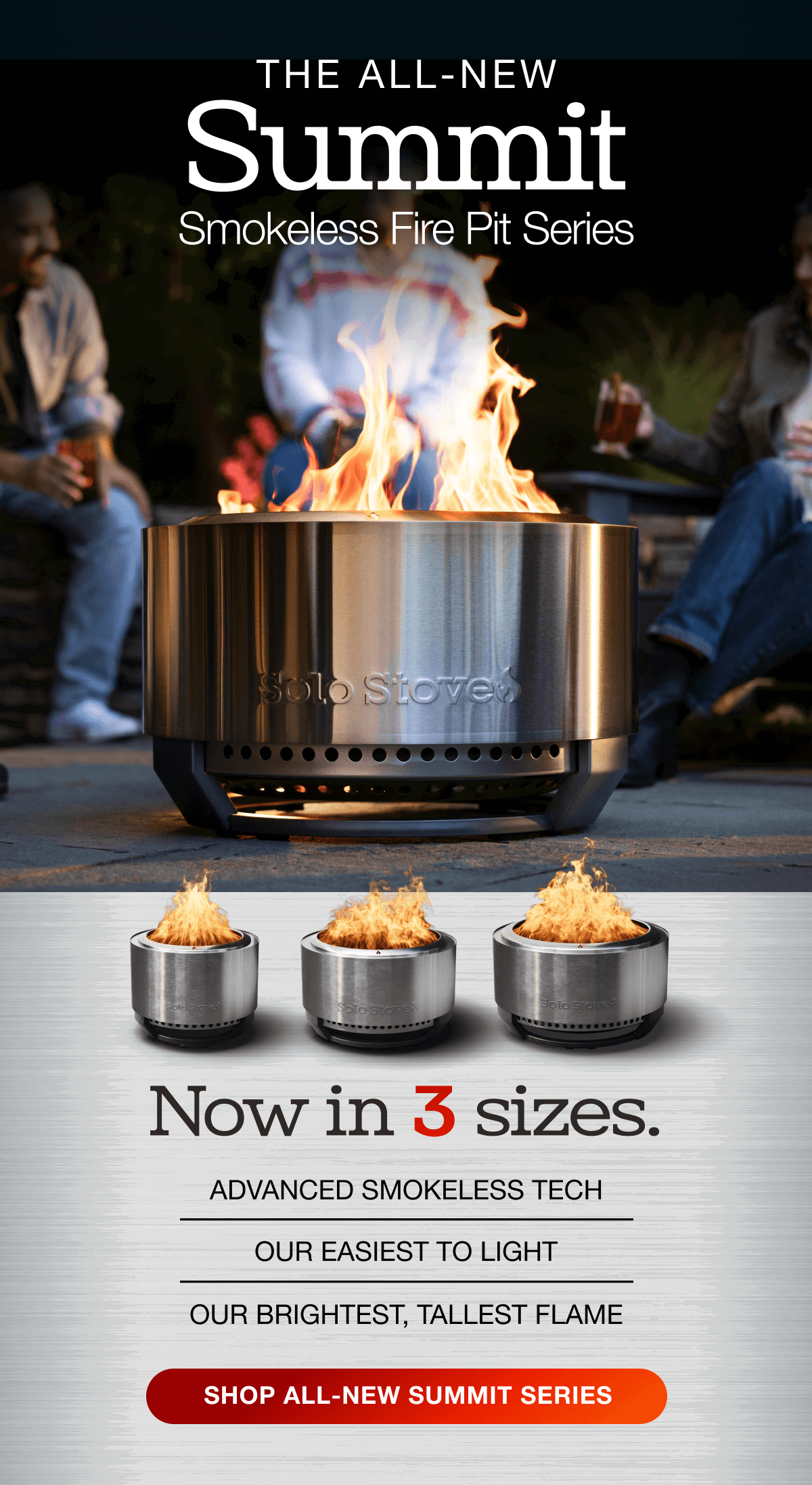 Summit Smokeless Fire Pit Series