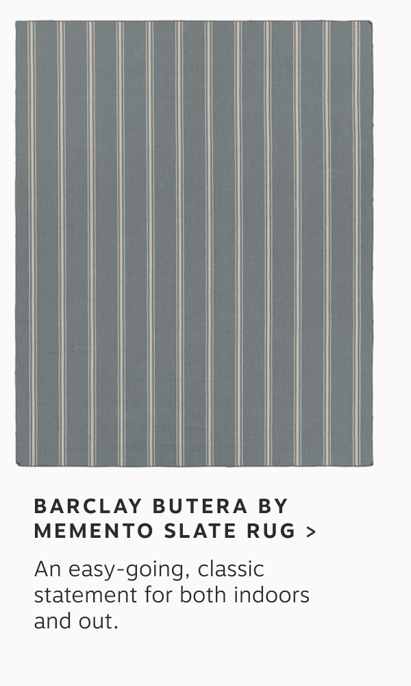 Barclay Butera By Memento Slate Rug