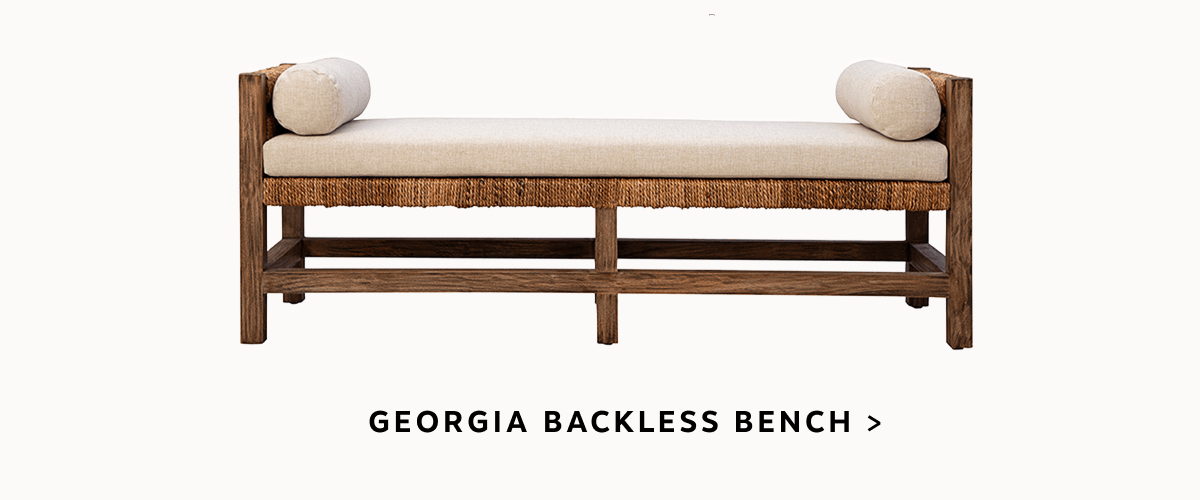 Georgia Backless Bench